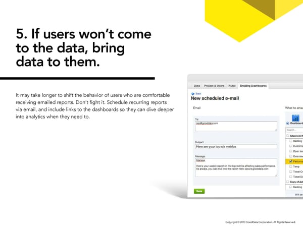 Smart, Simple Ways to Drive BI User Adoption. - Page 12