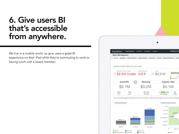 Smart, Simple Ways to Drive BI User Adoption. - Page 13